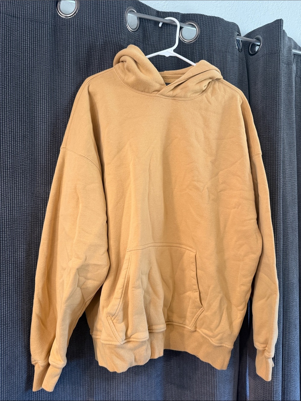 Abercrombie & Fitch Tan Men's Hoodie